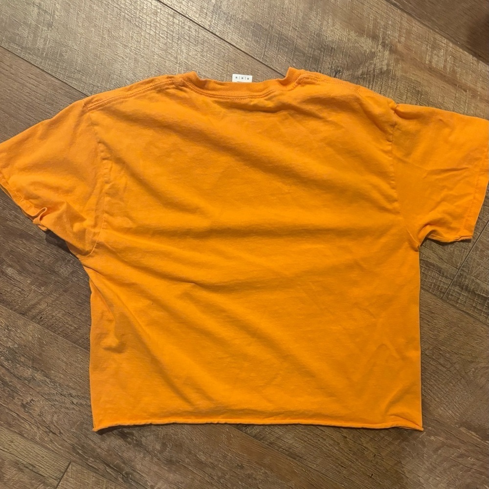 Vintage Hawaii Graphic Orange T-Shirt Women’s Medium Gildan - Picture 7 of 8